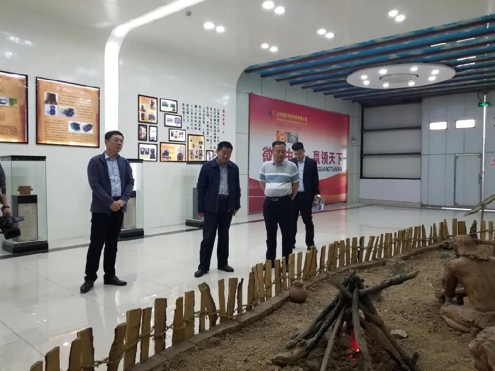 東營市河口區(qū)工信局楊學(xué)剛局長(zhǎng)一行來公司參觀考察